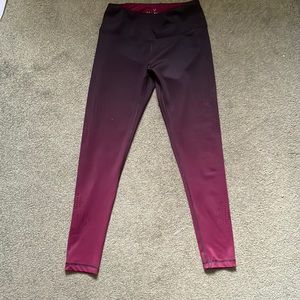 Vina Ombré Athletic Leggings Tights size s